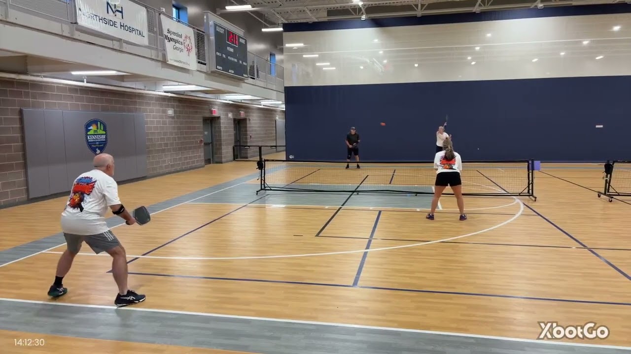 Team pressure mixed doubles, Craig and Danielle
