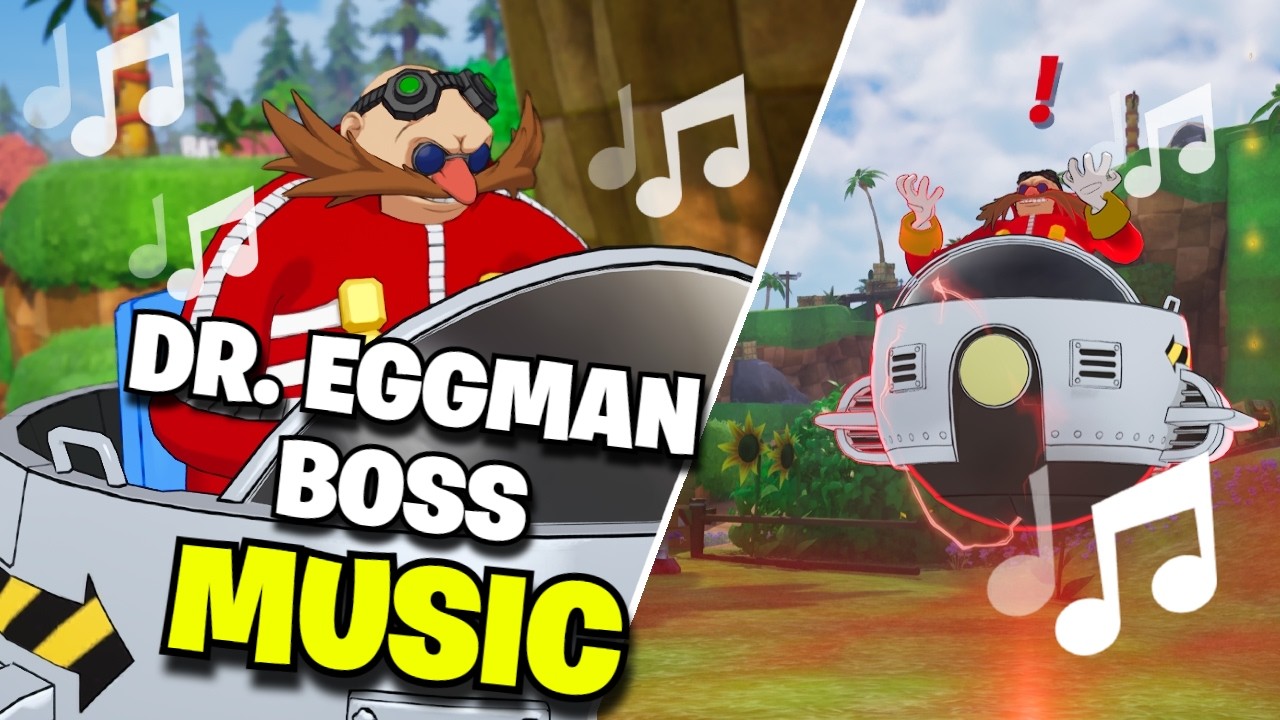 Fortnite | DR. EGGMAN/ROBOTNIK BOSS MUSIC (Idle & Aggro) Ch7 S4