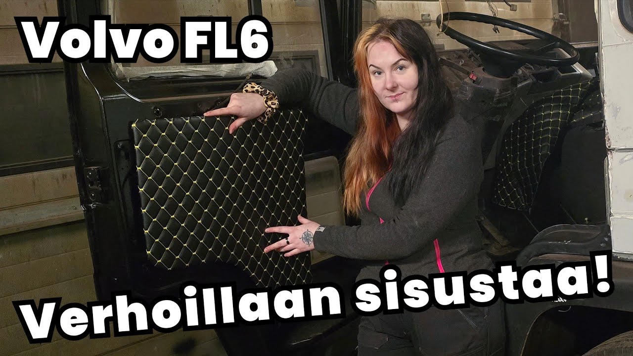 Verhoillaan Volvo FL6 sisustan paneelit!