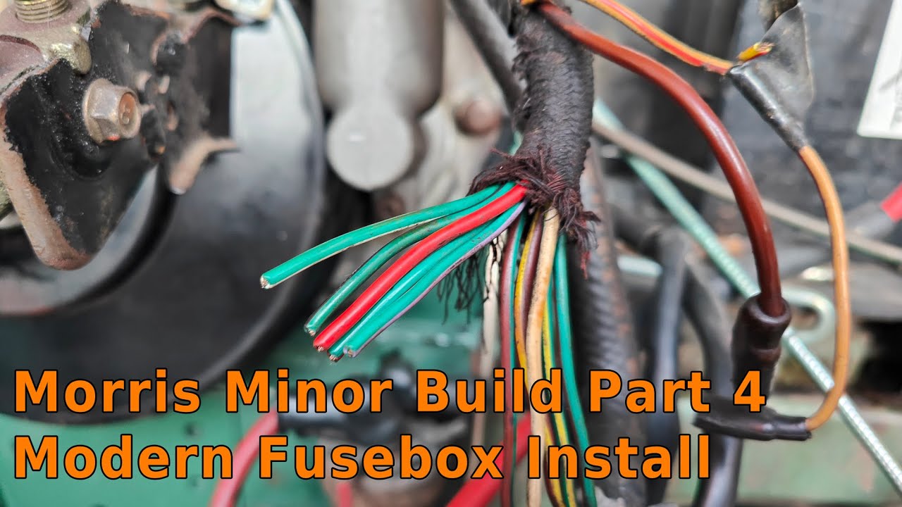 Morris Minor Fast-ish Road Build Part 4: Modern Fusebox Install