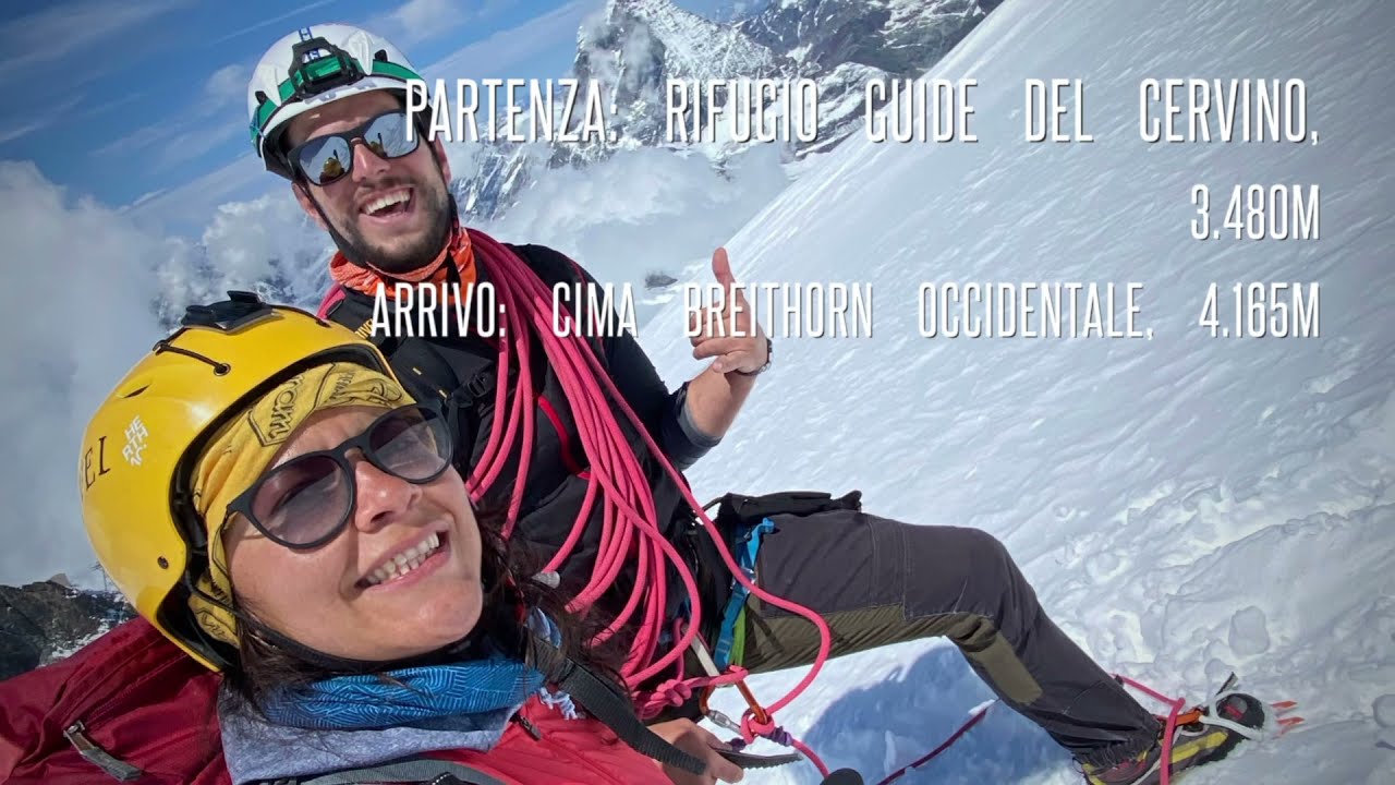 BREITHORN OCCIDENTALE via normale | 4165m I Il mio primo quattromila 🤍