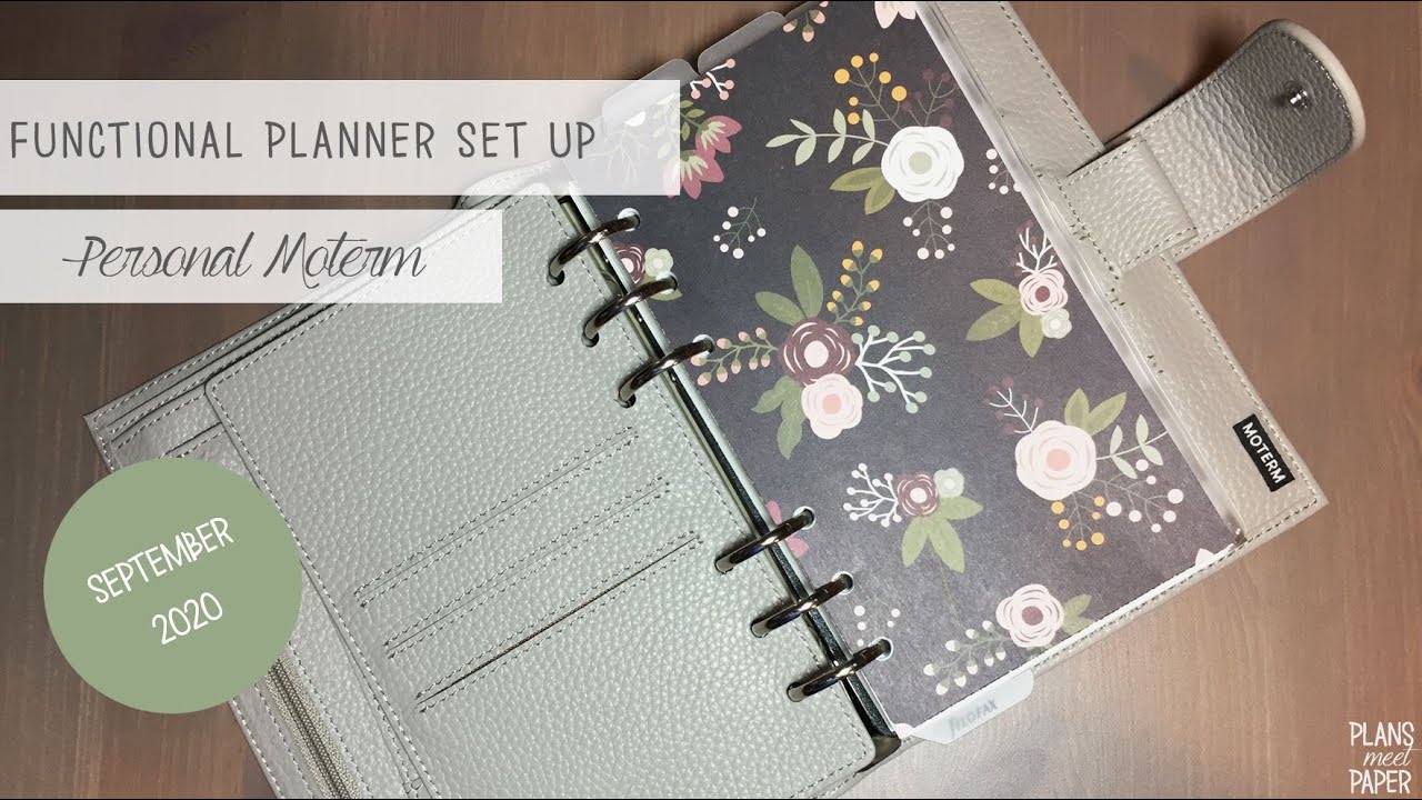September 2020 Planner Set Up | Personal Moterm Binder