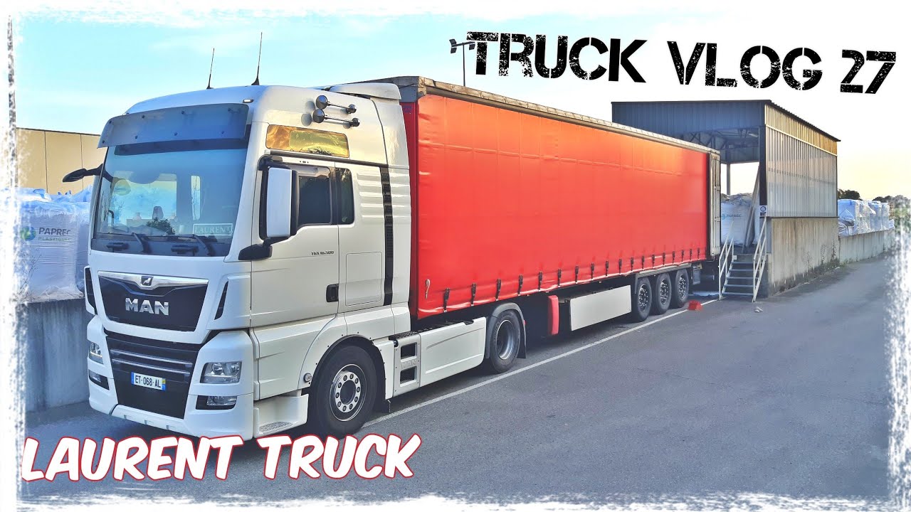 🇫🇷Chaussée glissante🇫🇷 🇫🇷TRUCK-VLOG🇫🇷.#27 une semaine avec moi sur les routes de France