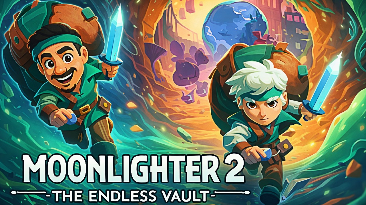 Moonlighter 2: The Endless Vault #8 | Início de Gameplay!!! | Dublado PT-BR