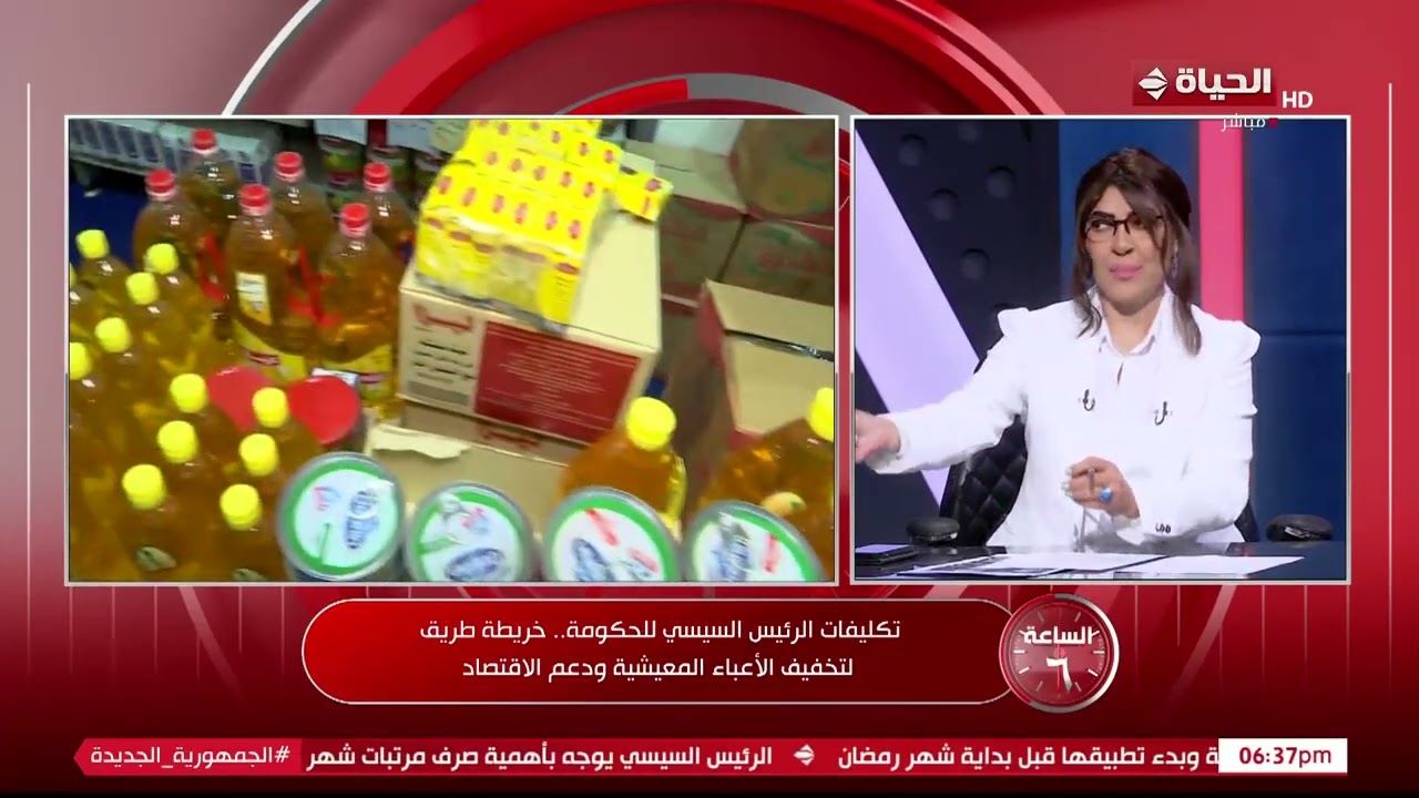 الساعة 6 - د/ سمير صبري: ضبط الأسواق هدف أساسي للحكومة لمنع ارتفاع الأسعار
