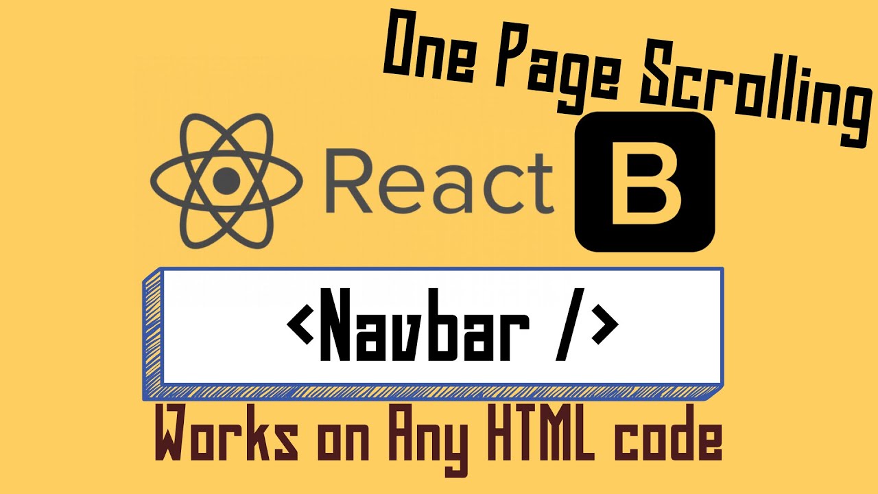 Best way for One Page Site Scrolling: on ReactJS and any HTML code.