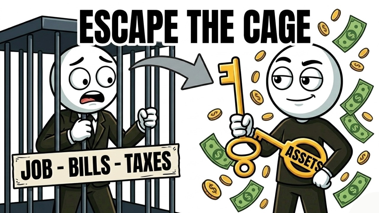 The Middle Class Will Never Get Rich-— And How to Escape #investing #finance #financeforbeginners