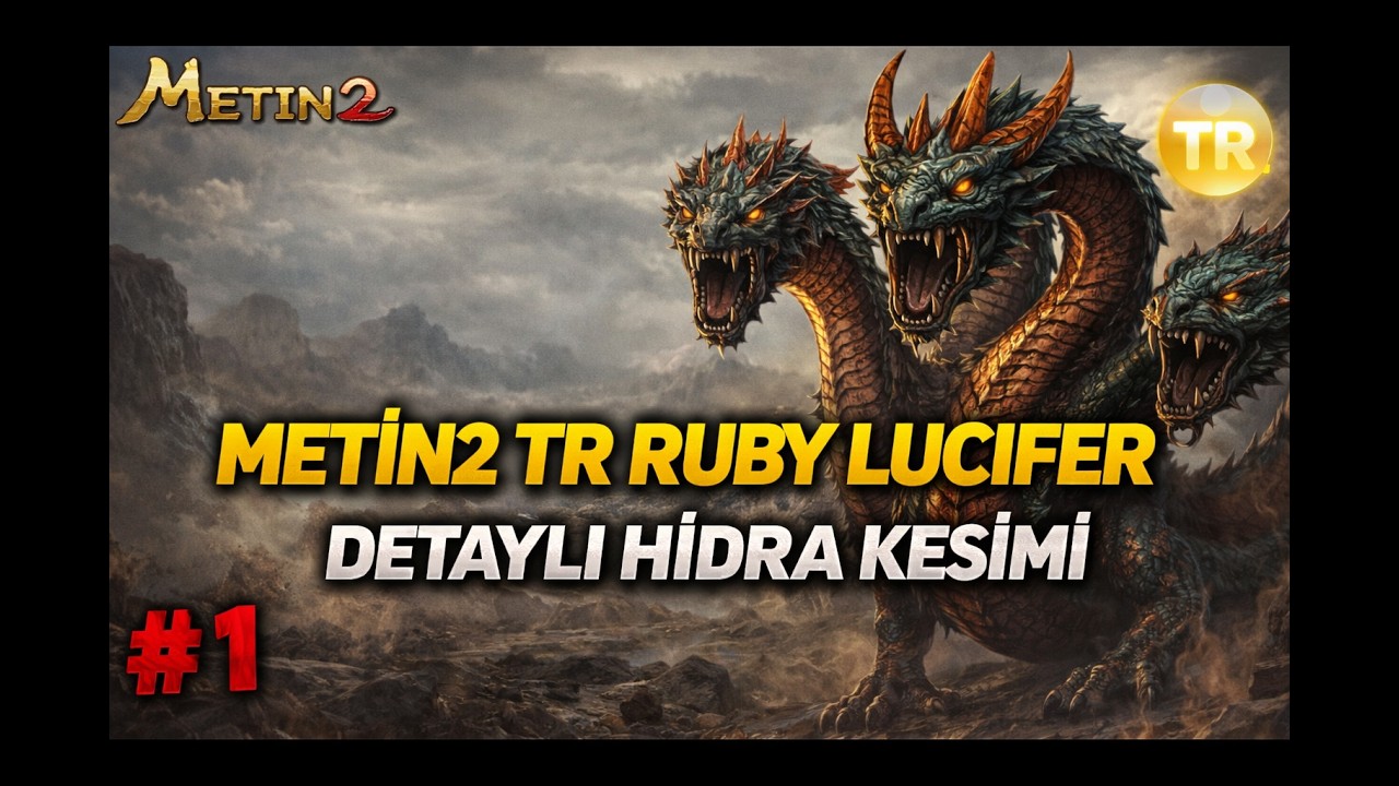 Metin2 TR l Ruby Lucifer l Detaylı Solo Hidra Kesimi l