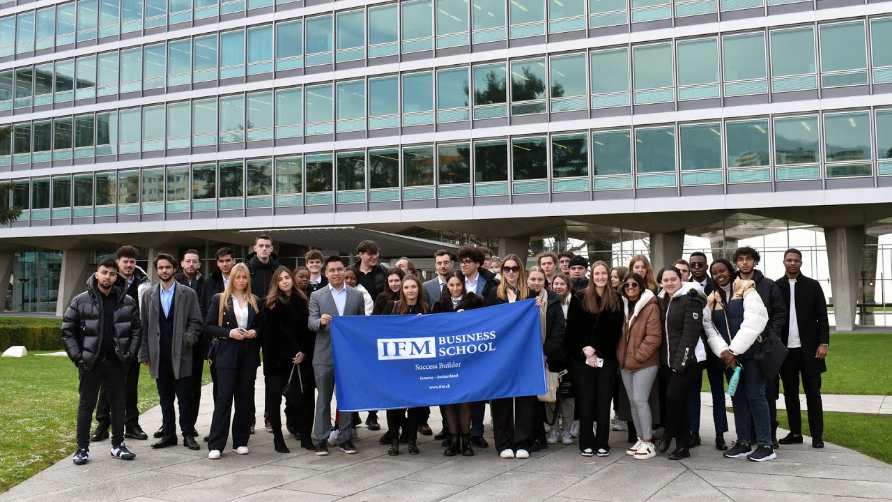 Nestlé Headquarter visit - Real Business Exposure - IFM Business School Geneva Switzerland