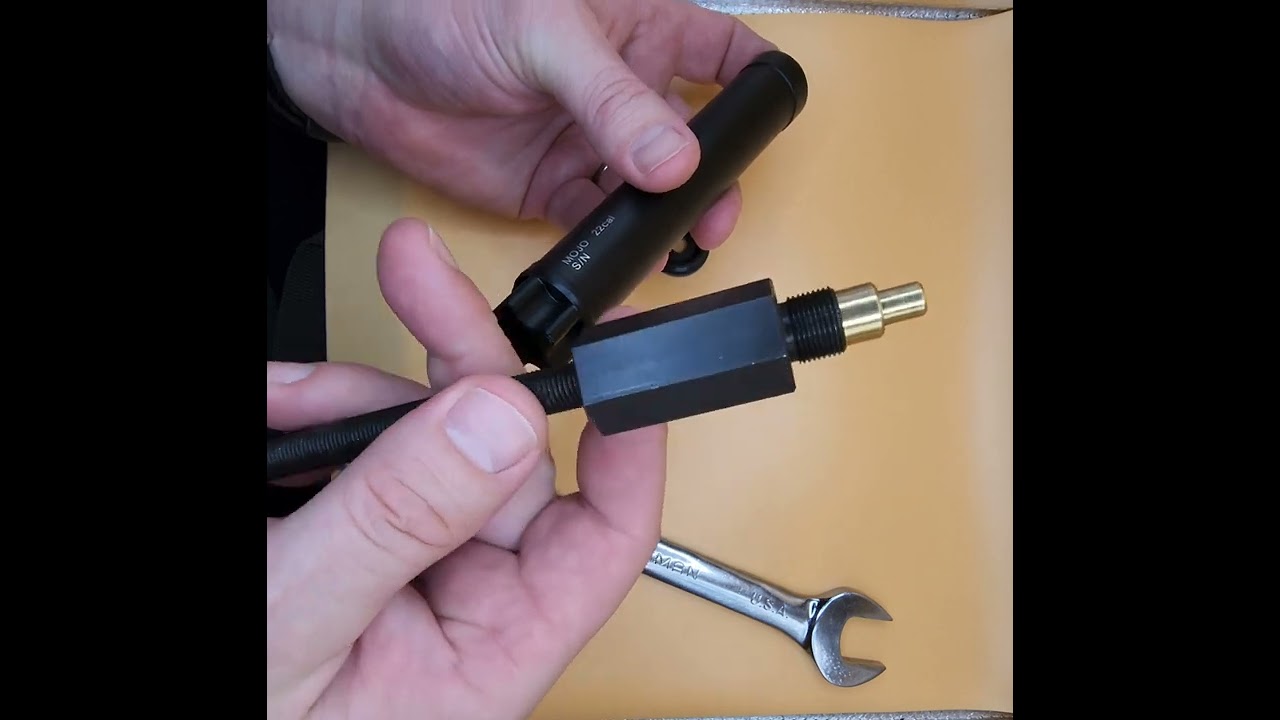 KINETIC SUPPRESSOR MOJO 22 CAL SUPPRESSOR DISASSEMBLY & REASSEMBLY DEMONSTRATION.