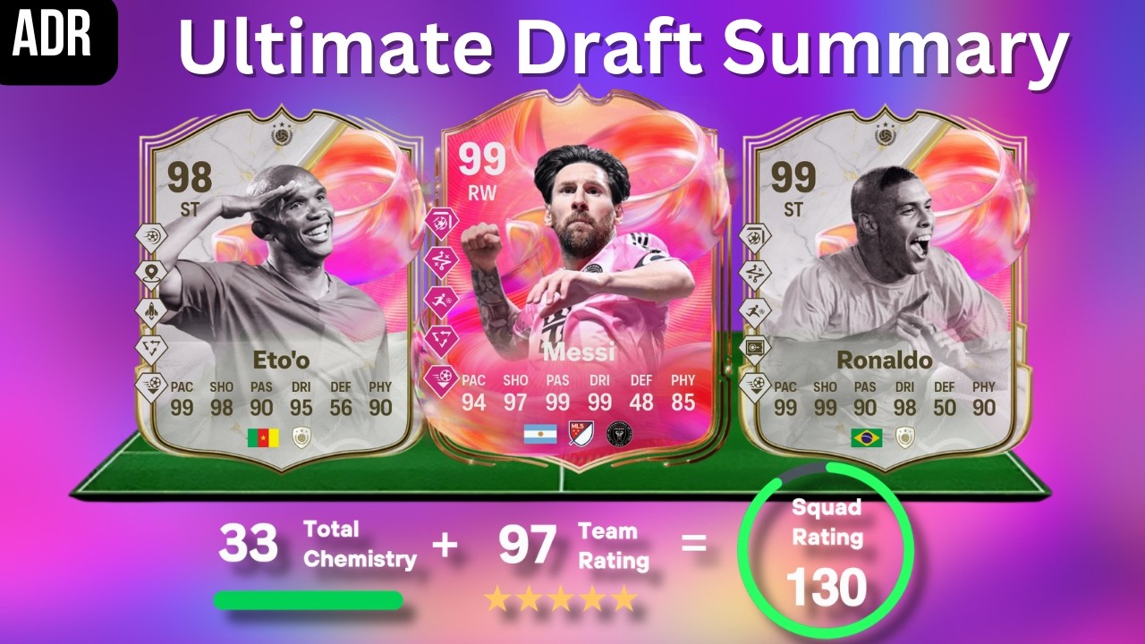 Я пытался установить мировой рекорд в FUT Draft 130 в FC25!!