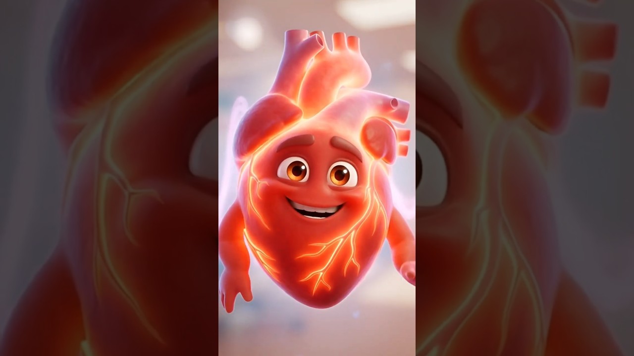 The Heart Talks! Fun Health Tips for Kids & Adults❤️#ai