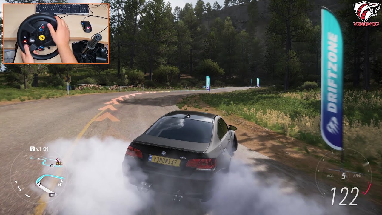 BMW M3 E92 Mountain Drift | Forza Horizon 5 | Thrustmaster T300 Gameplay