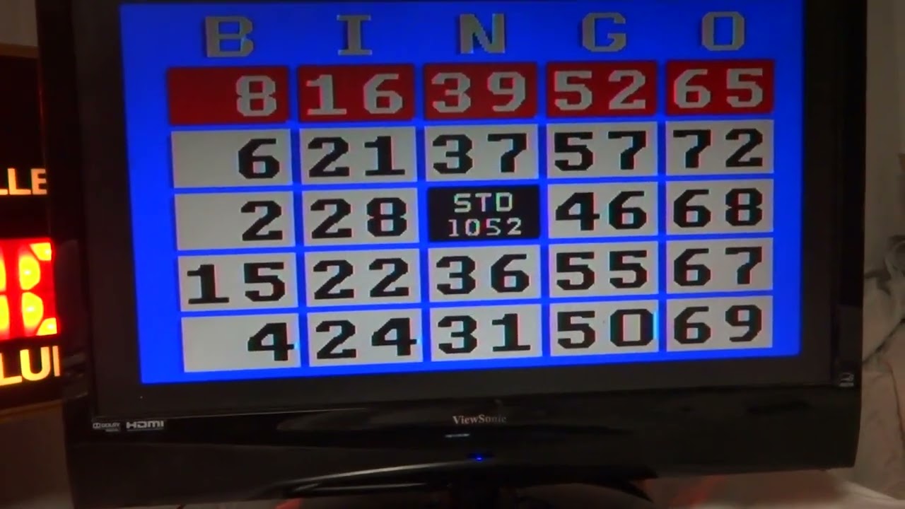 bingo machine for sale