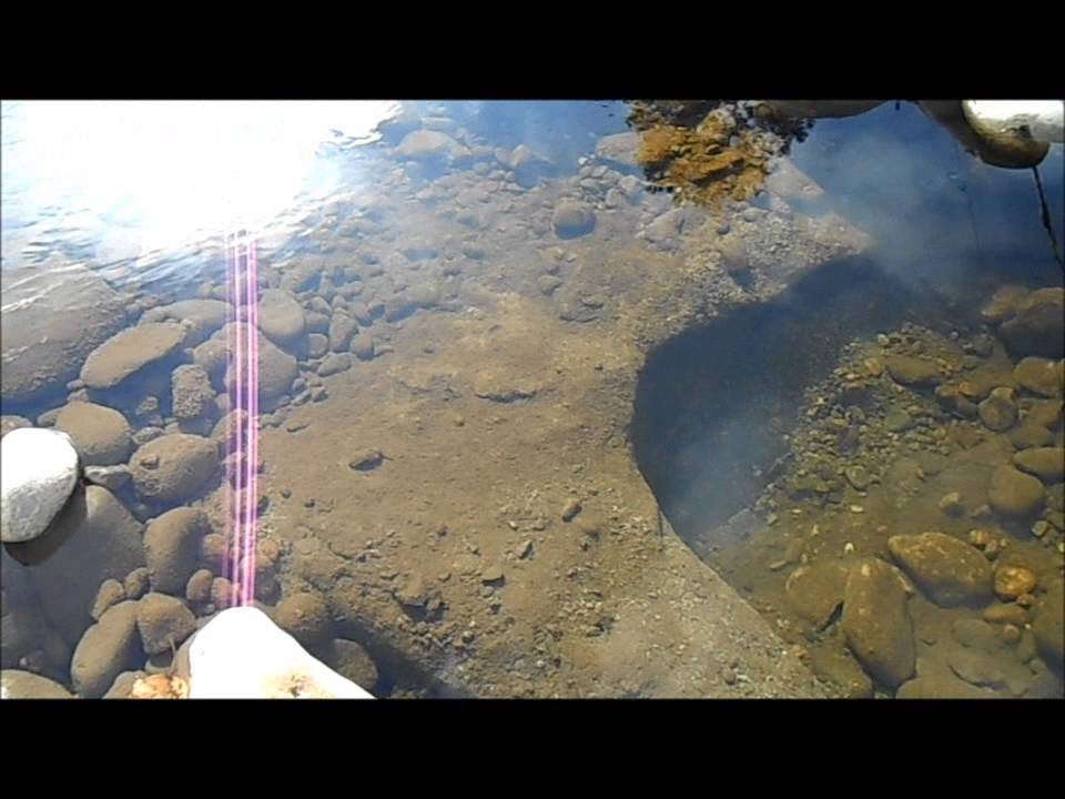 Reading a river, where does gold deposit.