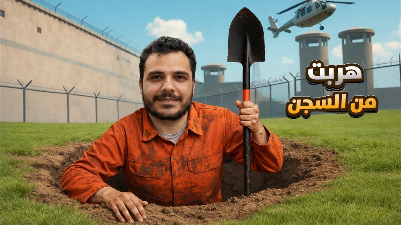 محكي الهروب من السجن وخيرآ قدرت الهروب