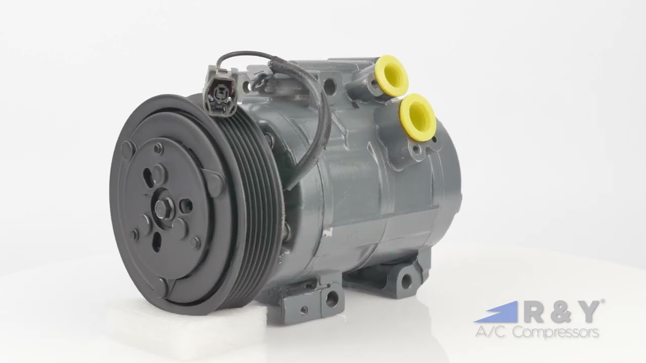 2009-2012 Mazda CX-7 A/C Compressor &mdash; 360&deg; Product View | IG120