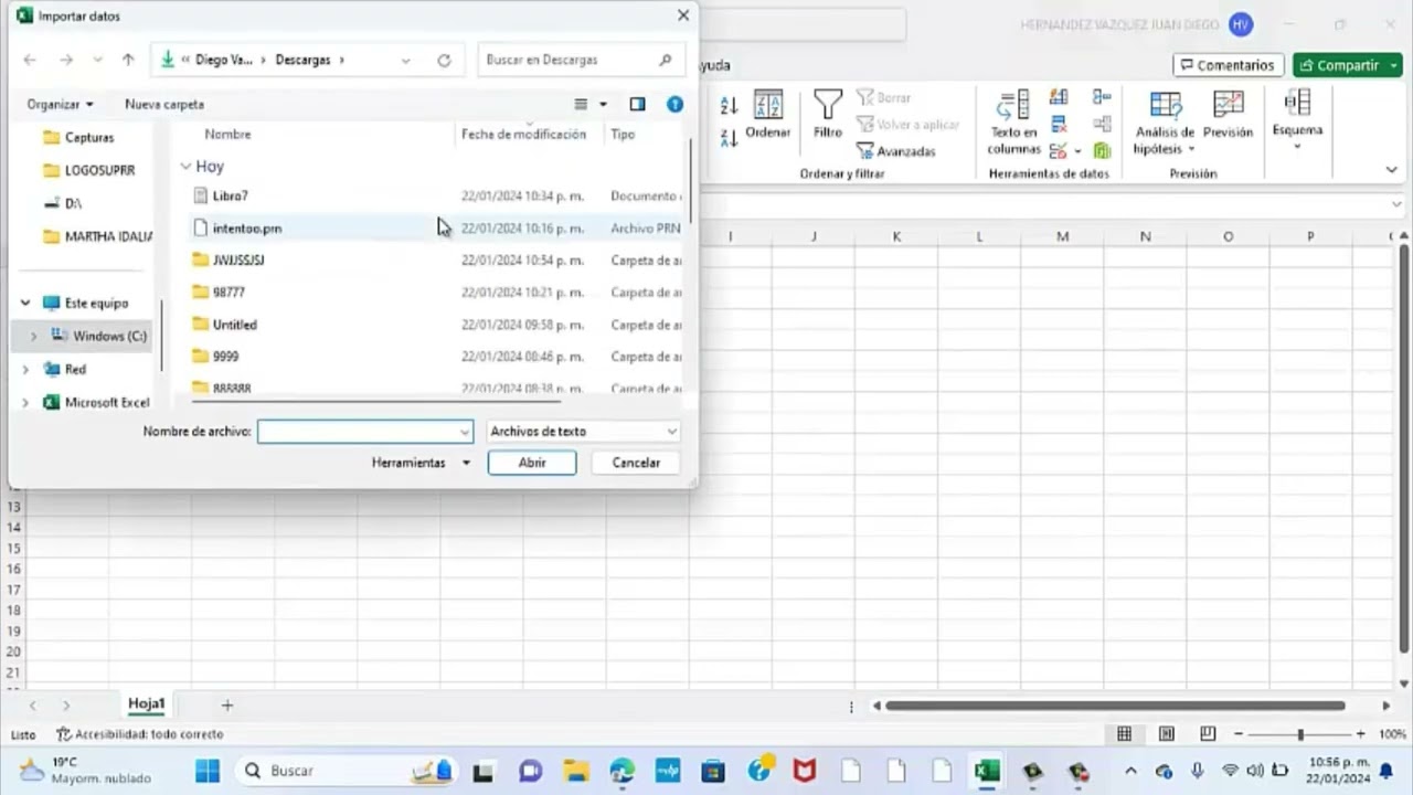 Obtener y transformar datos en excel📌