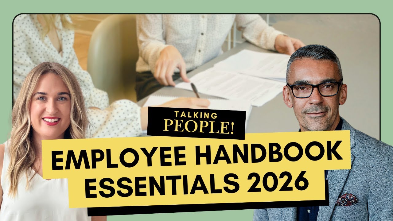 Employee Handbooks: What to Include in 2026 (Australia) | TALKING PEOPLE!