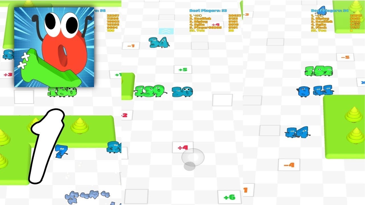 Numbers.io 3D Gameplay Walkthrough Part 1 (iOS Android)