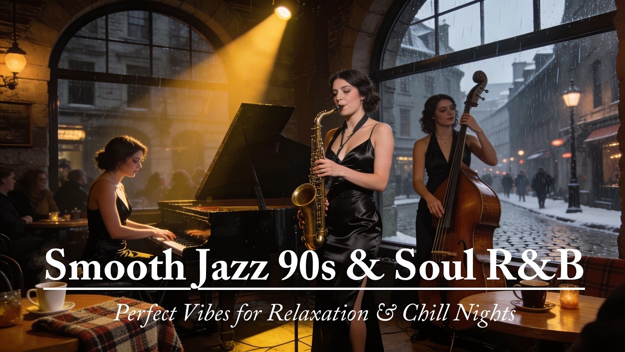 Smooth Jazz 90s & Soul R&B |  Perfect Vibes for Relaxation & Chill Nights