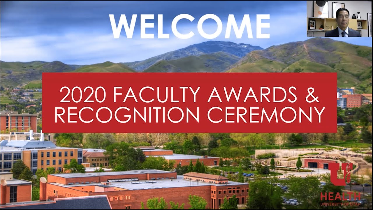 University of Utah Department of Internal Medicine Faculty Awards
