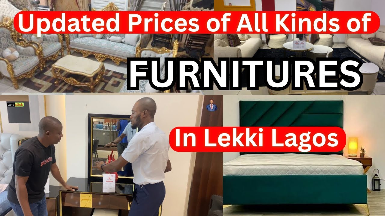 Lagos Nigeria: Updated Cost Of All Kinds Of Furniture Chairs Turkish Made And More