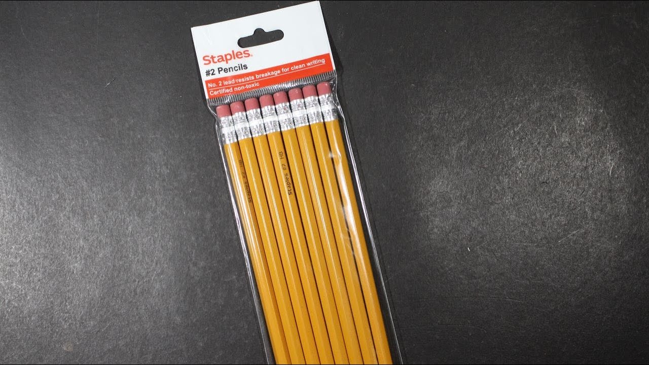 Staples #2 Pencil Review