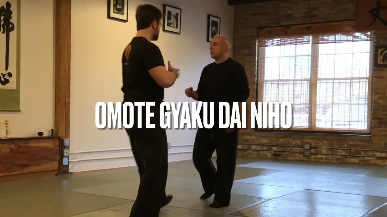 Omote Gyaku Dai Niho and Take Ori from Bujinkan Kihon Happo