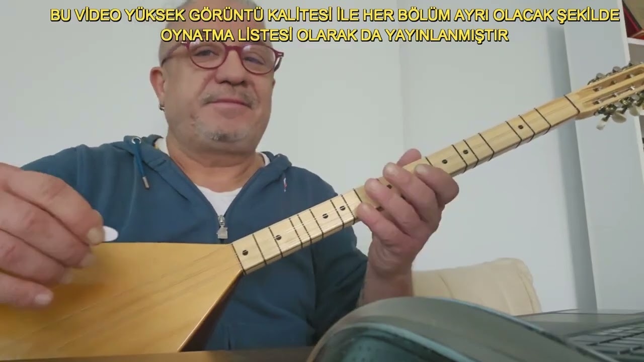 SOLFEJ ALİ EKBER ÇİÇEK HAYDAR HAYDAR ON DÖRT BİN YIL GEZDİM KISA SAP BAĞLAMA EKLEYEN SURGEON