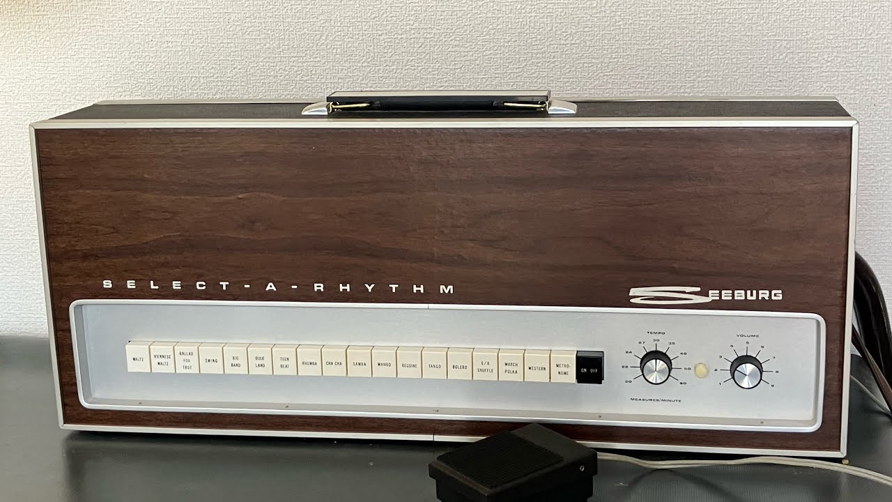 Seeburg Select-A-Rhythm Repair[Crackle Noise Removal](mt082) test［organ69］