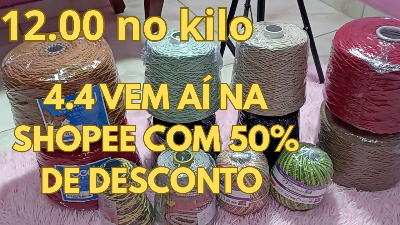 12.00 REAIS NO KG PAGO CADA DIA MAIS BARATO NO BARBANTE NA SHOPEE #satisfying #publi 