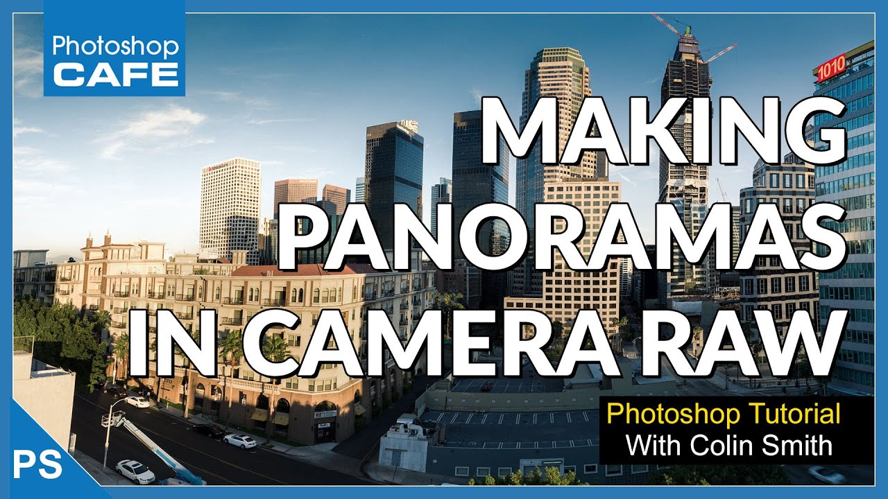 Как сделать панорамное фото в Camera RAW