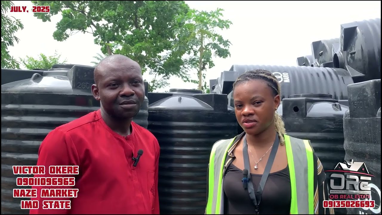 Imo State: The Price of Water Tanks has Dropped, Making now a Great time to Buy!