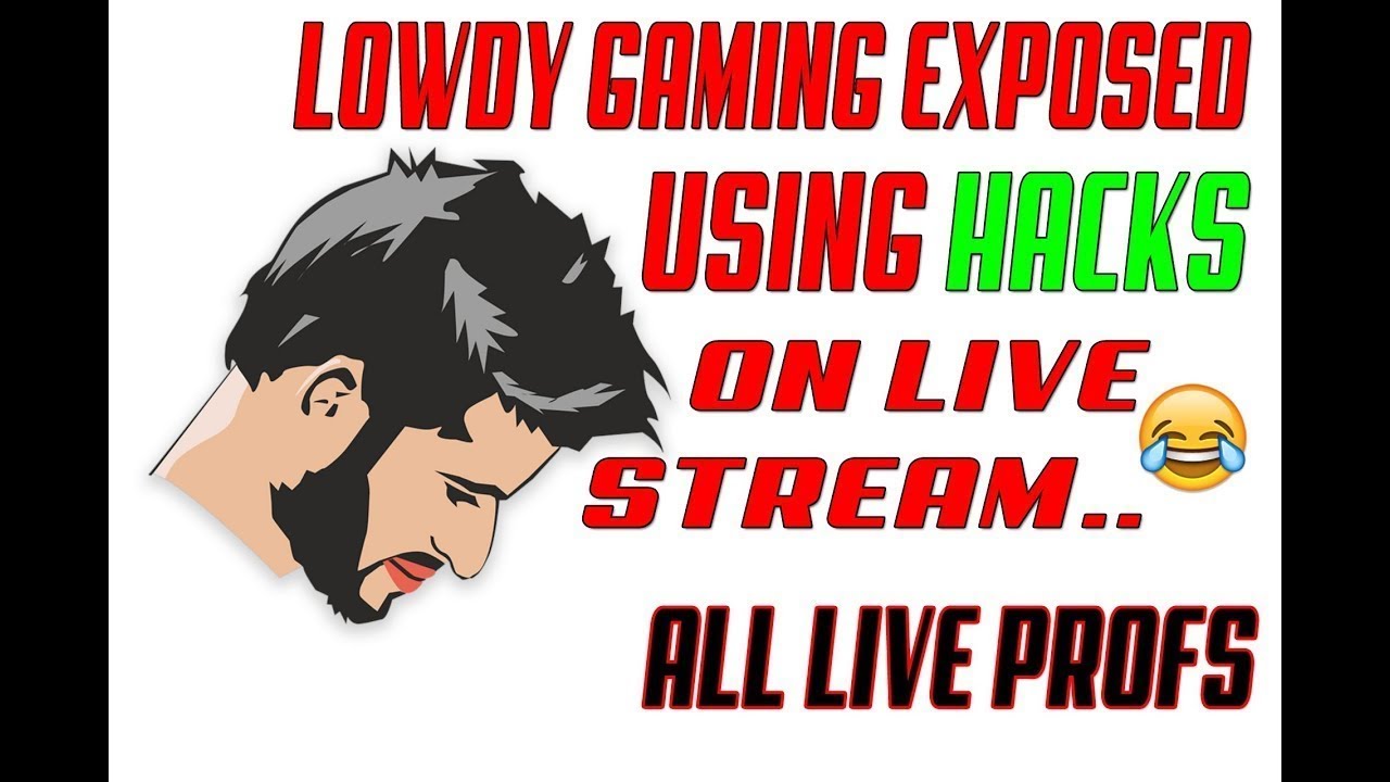 Rowdy Gaming hacking exposed | Hacking in his LiveStream