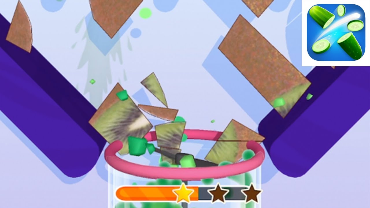 Good Slice🥈Gameplay Level 1-20 (iOS, Android) by Voodoo