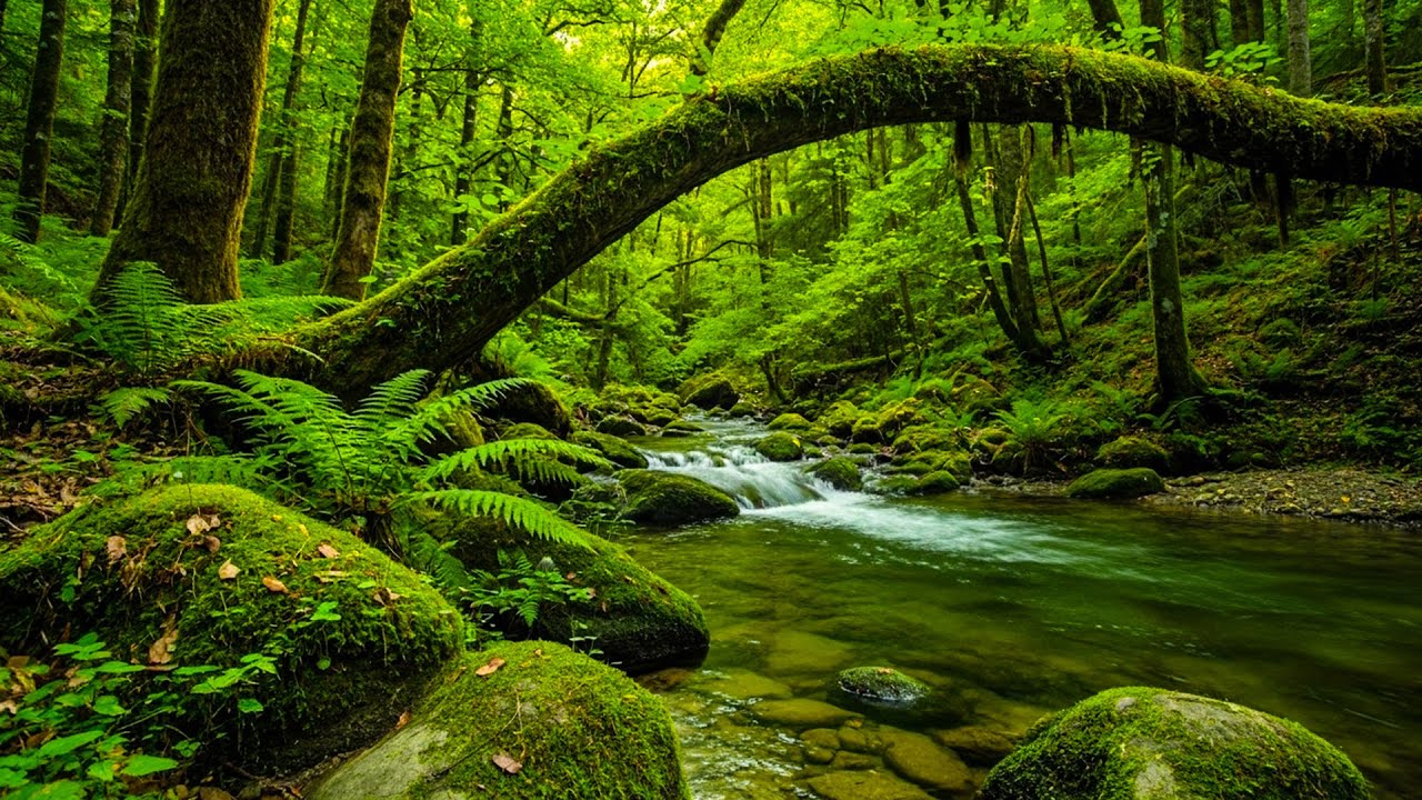 Fantastic Melodies of Nature, Relaxing Forest Sounds, Birds Chirping, Babbling Brook