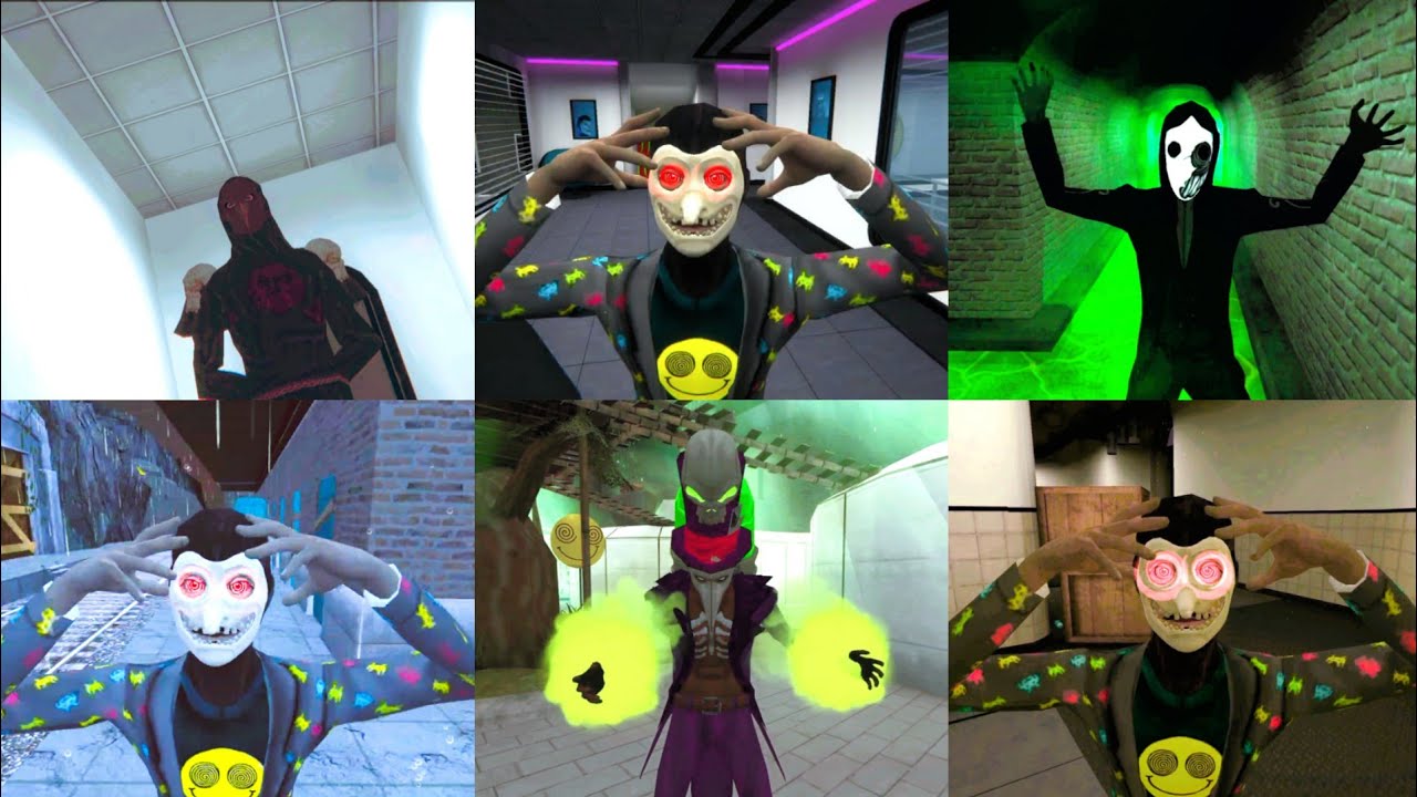 Smiling X Corp All Enemies Jumpscares | Smiling X Corp Vs Smiling X Corp 2