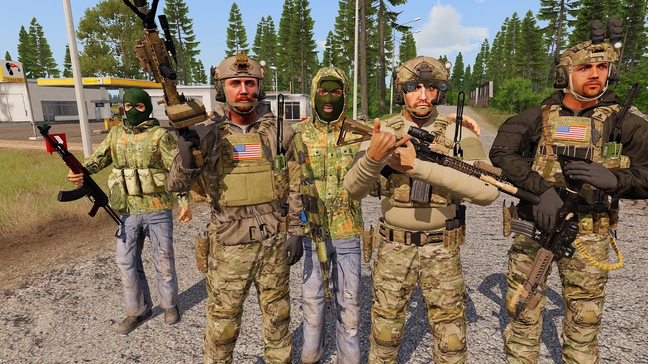 ArmA 3: WW3 | Green Berets Assist Resistance Forces