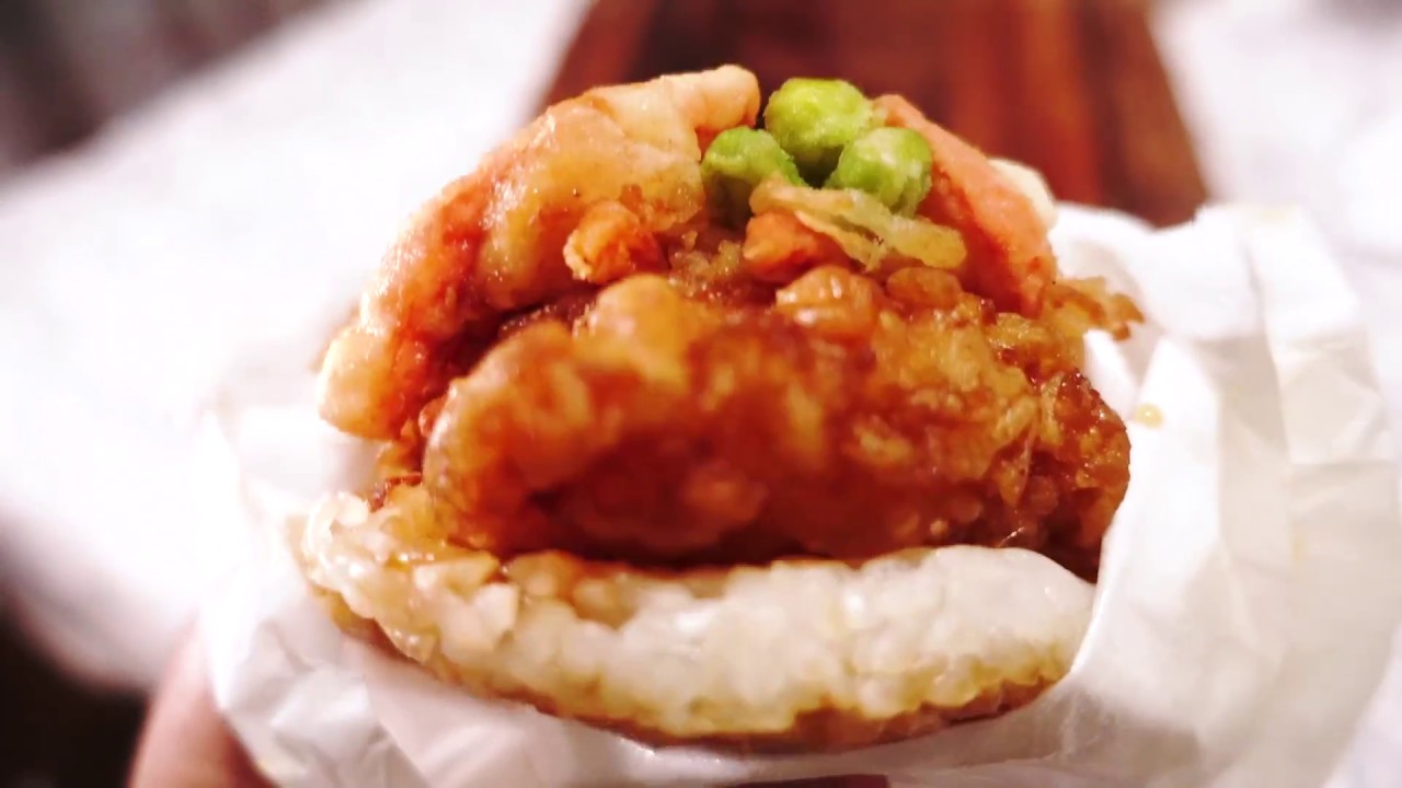 AMAZING RICE BURGERS of MOS BURGER in Japan