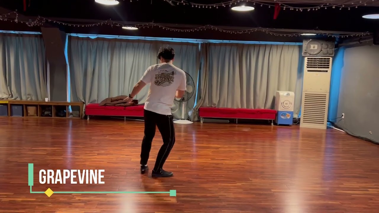 Grapevine  in Lindy Hop(Swing Dance) 스윙아웃에서 그래이프바인 활용