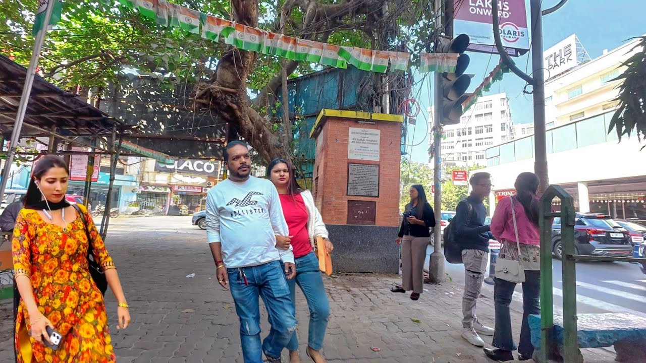 Walking Through Park Street of Kolkata | india 🇮🇳