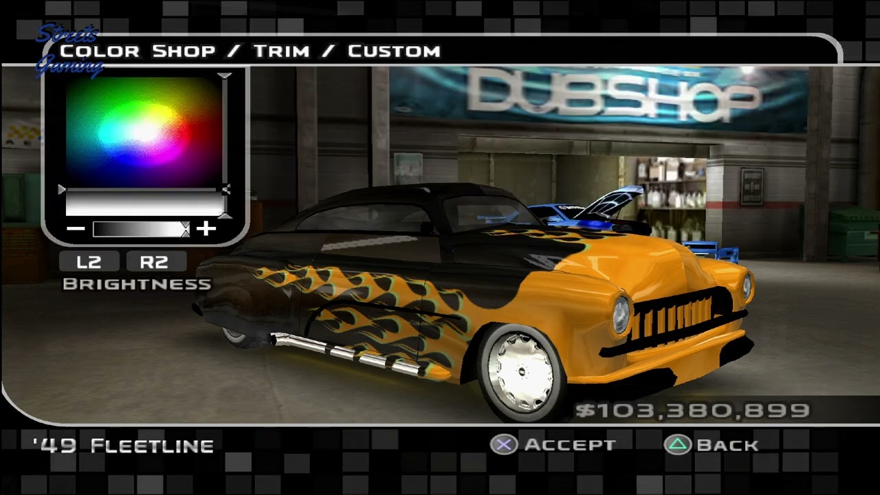 Midnight Club 3 Customization 1949 Chevrolet Fleetline Blown