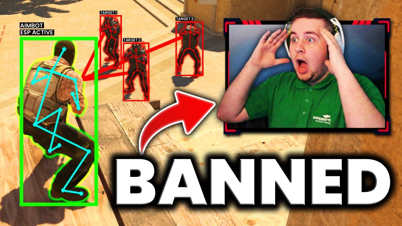 Cheater Gets VAC BANNED LIVE During Interview