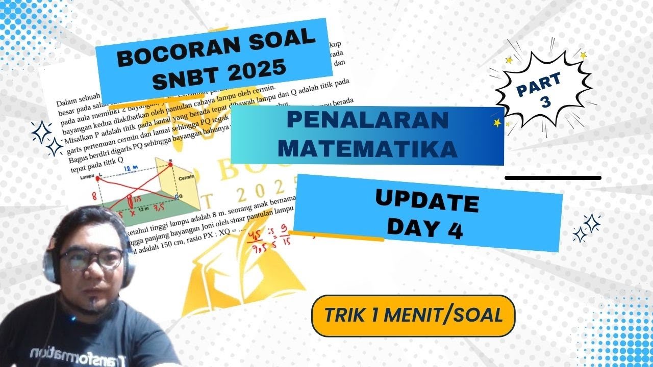 BOCORAN PENALARAN MATEMATIKA SNBT 2025 (Day 4) #snbt2025  #utbk2025 #bocoransnbt  #bocoransnbt2025
