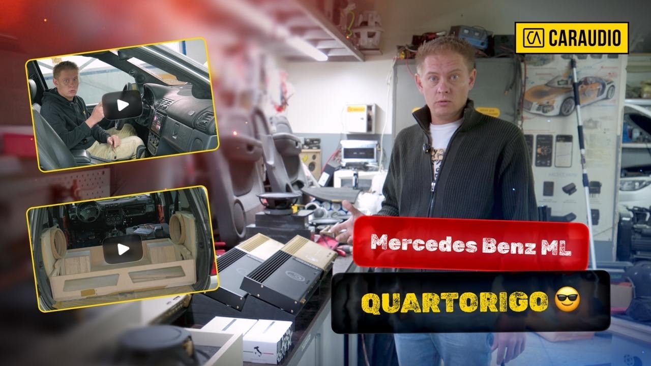 Mercedes Benz ML 500 - audio system