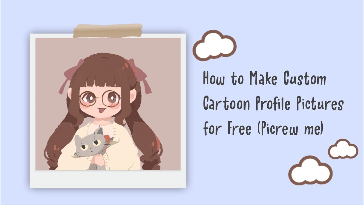 How to make custom Cartoon Profile Pictures for free ( Picrew me) ლ(^o^ლ) | Cute Profile Pictures