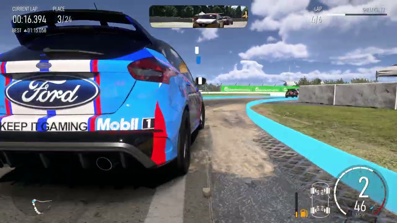 Forza Motorsport (2023) - Hockenheimring (Short Circuit) - 2017  Ford Focus RS