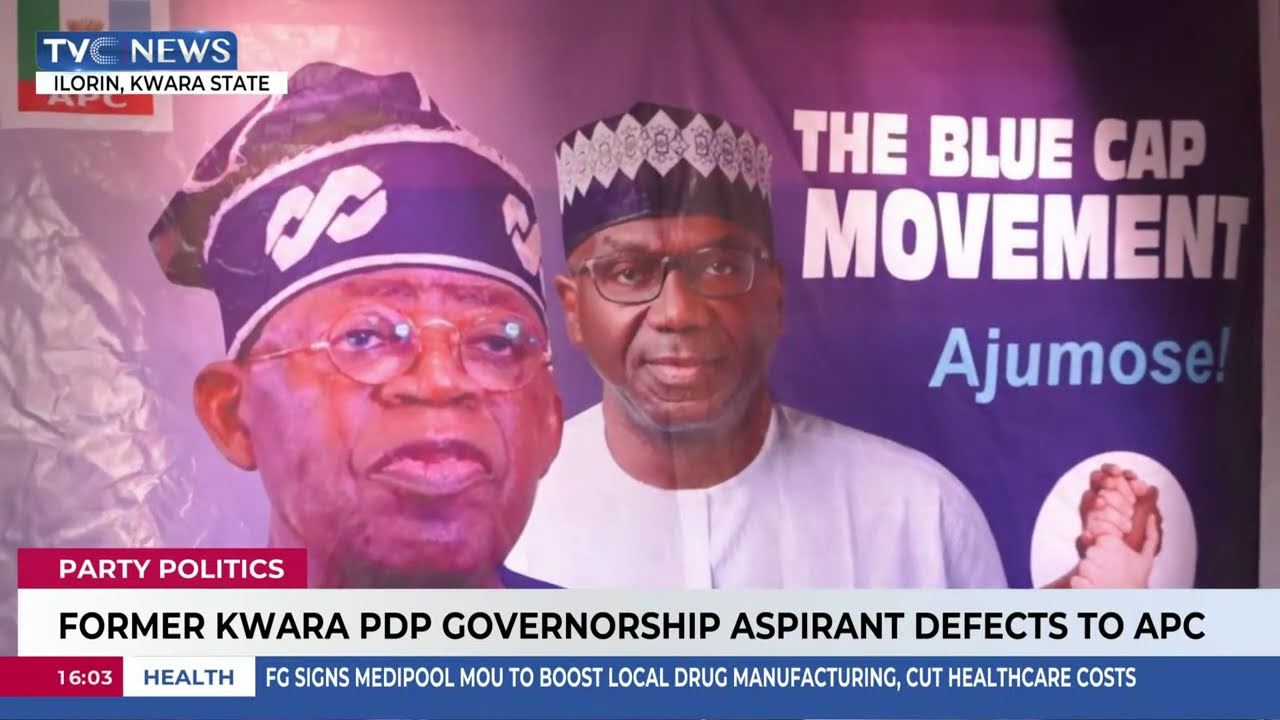 Former Kwara PDP Governorship Aspirant Defects to APC