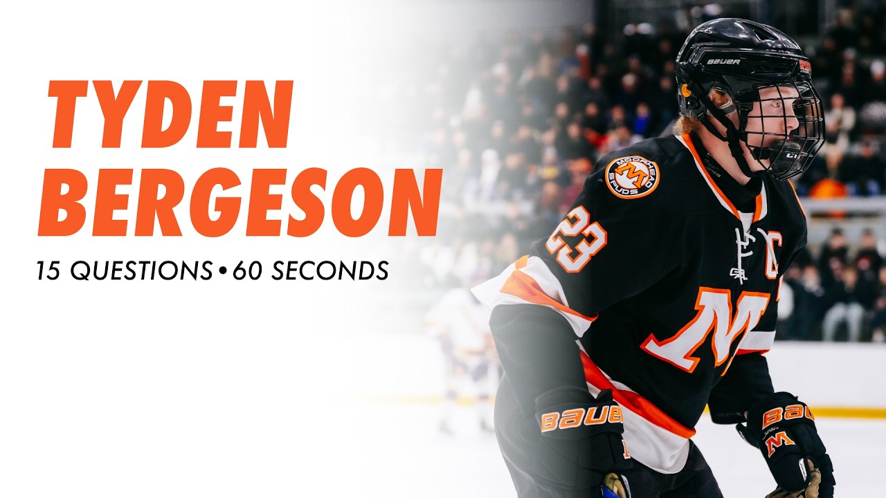 Tyden Bergeson - 2026 Player of the Year Finalist - 15 Questions in 60 Seconds
